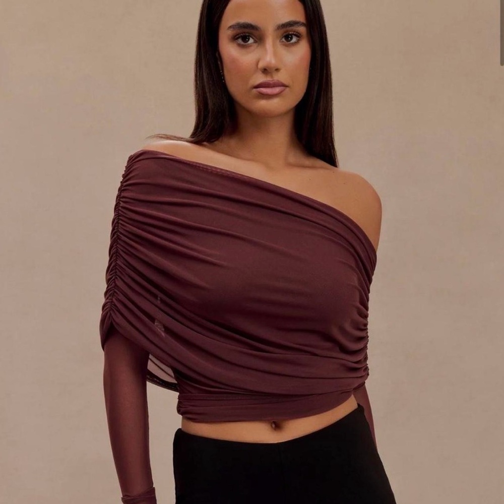 Meshki Everly Off-Shoulder Top